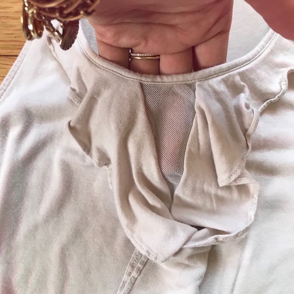 Express Ruffle Front Tank Size S - Picture 5 of 10